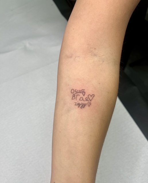 Fine line tattooing chesterfield