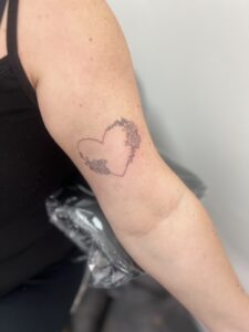 Fine line tattooing chesterfield